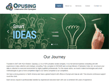 Tablet Screenshot of opus-ing.com